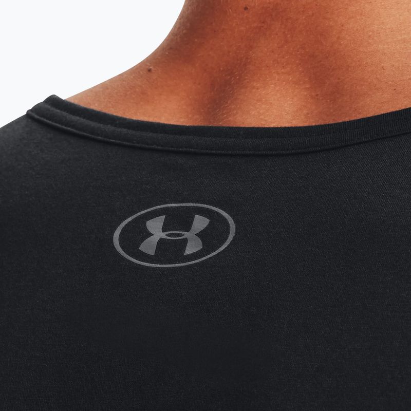 Koszulka treningowa męska Under Armour Sportstyle Logo Tank black/black/black 5