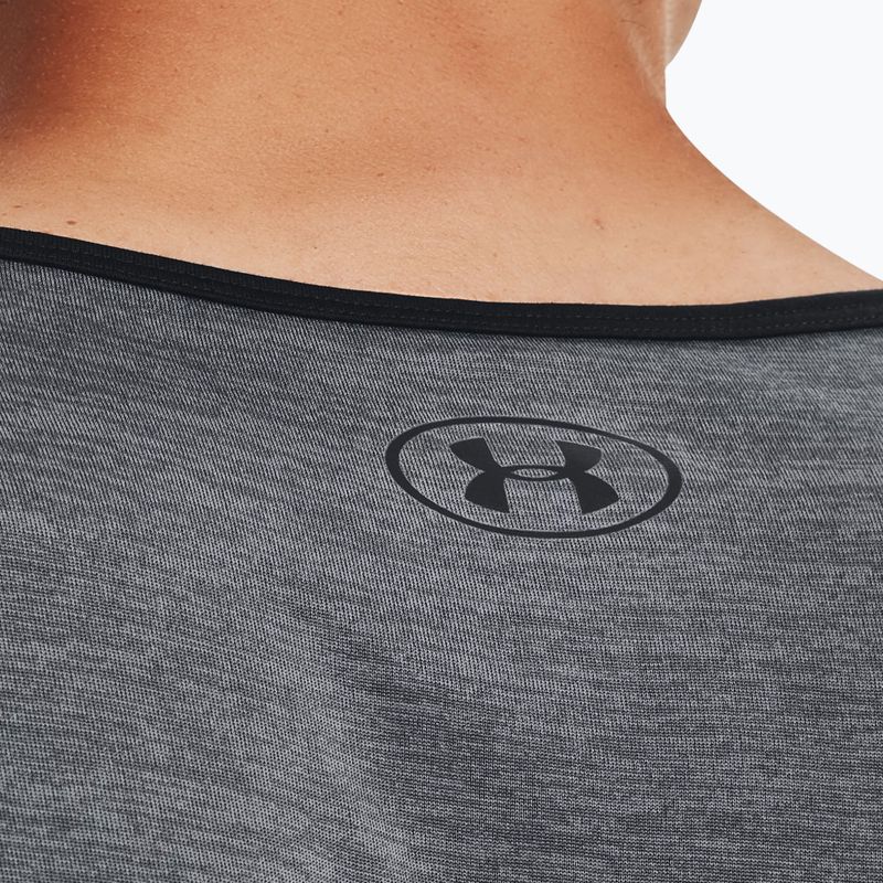 Koszulka treningowa męska Under Armour Tech 2.0 Tank pitch gray/black 3