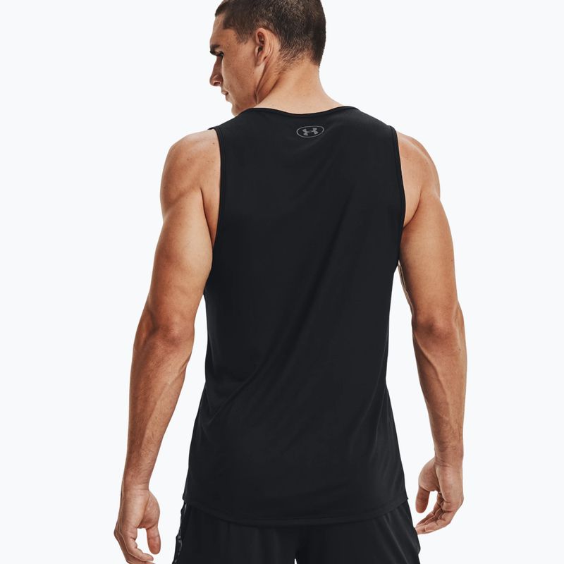 Koszulka treningowa męska Under Armour Tech 2.0 Tank black/pitch gray 2