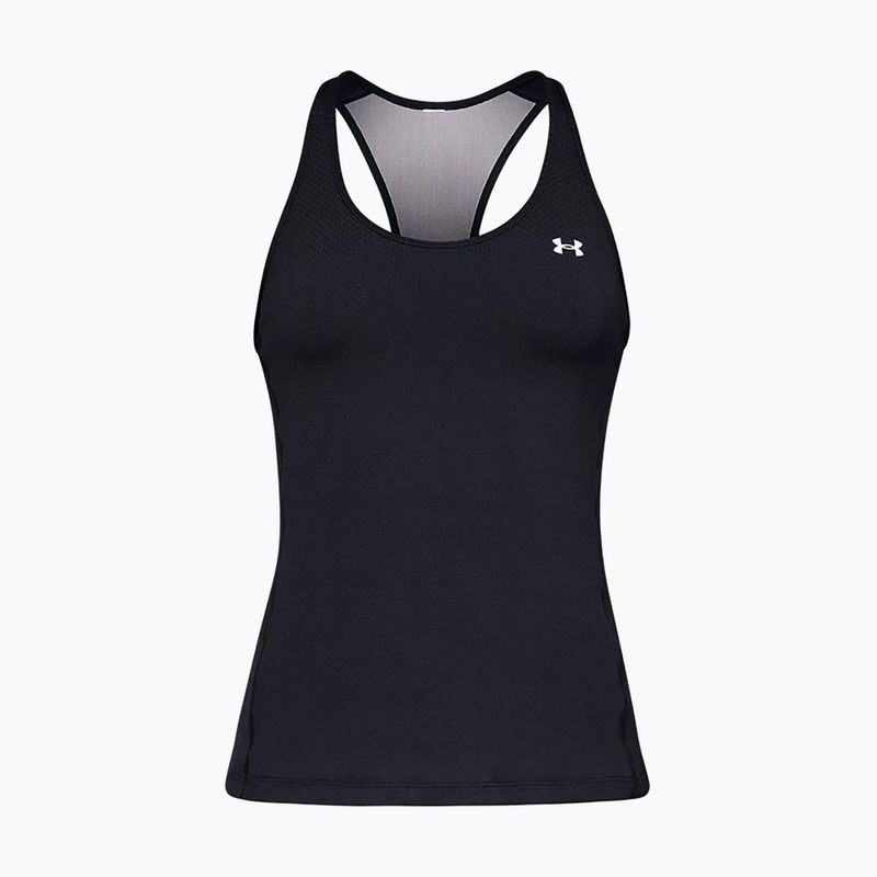 Koszulka treningowa damska Under Armour HeatGear Armour Racer black/metallic silver 5