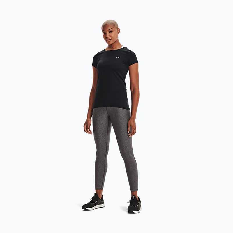 Koszulka treningowa damska Under Armour Heat Gear Armour black/metallic silver 4