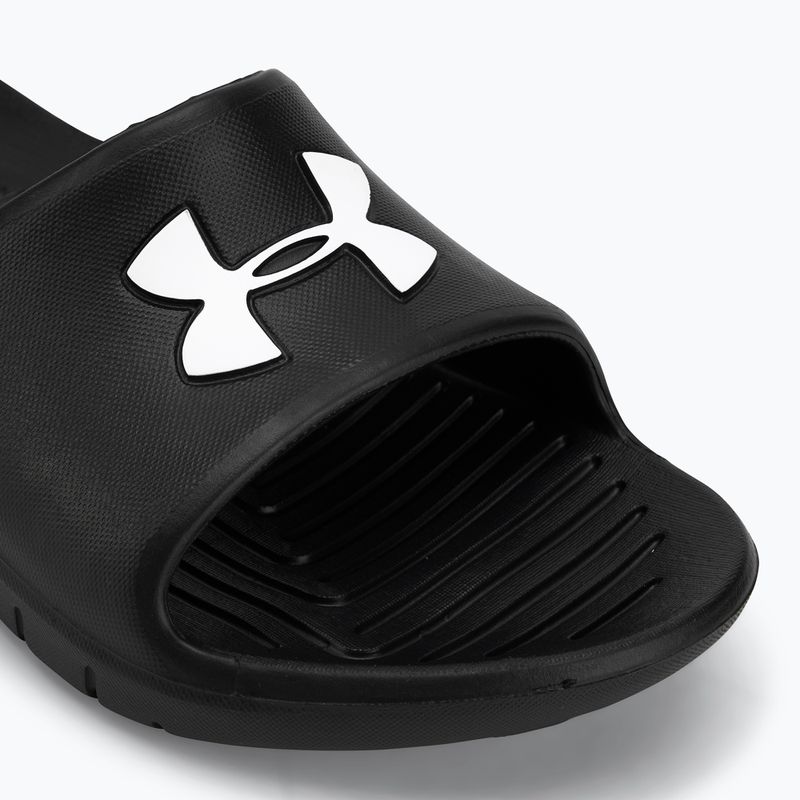 Klapki Under Armour Core PTH black/black/white 7