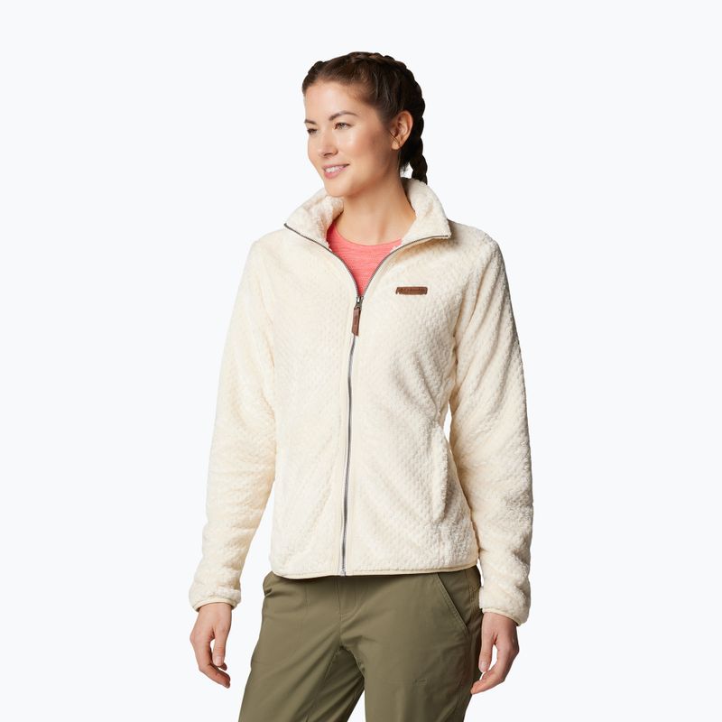 Bluza damska Columbia Fire Side II Sherpa Full Zip chalk 4