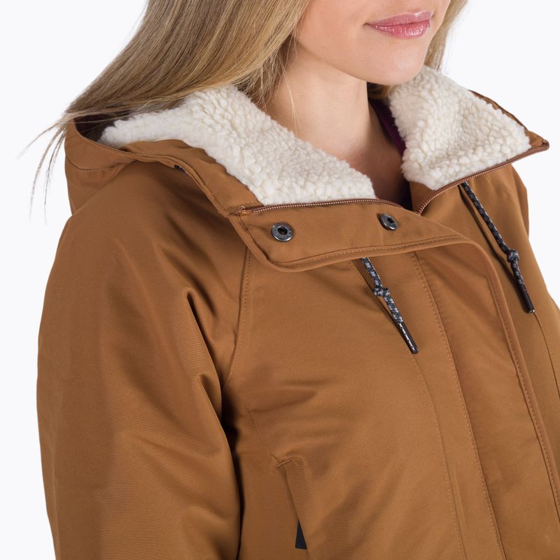 Kurtka zimowa damska Columbia South Canyon Sherpa Lined camel brown 4