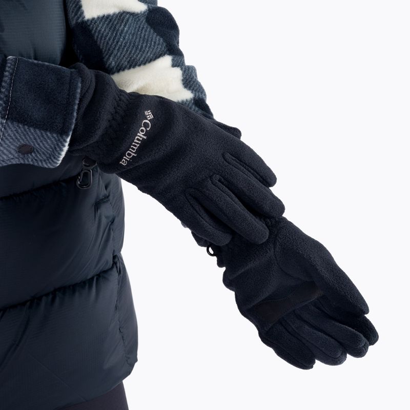 Rękawiczki trekkingowe damskie Columbia Fast Trek black 3