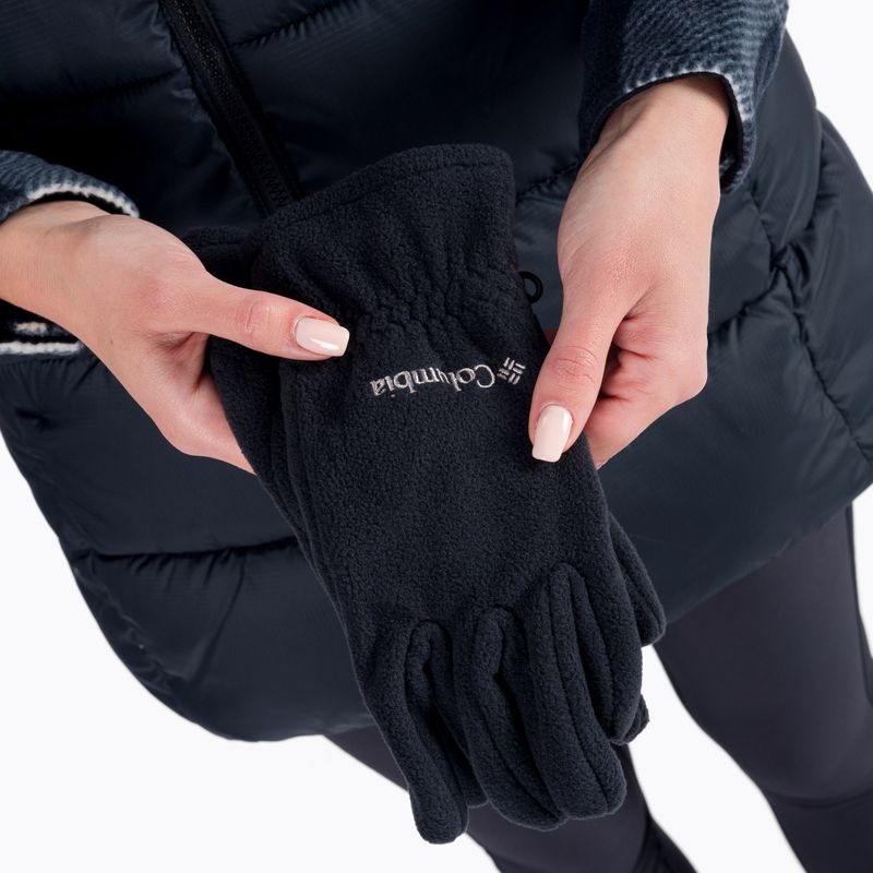 Rękawiczki trekkingowe damskie Columbia Fast Trek black 4