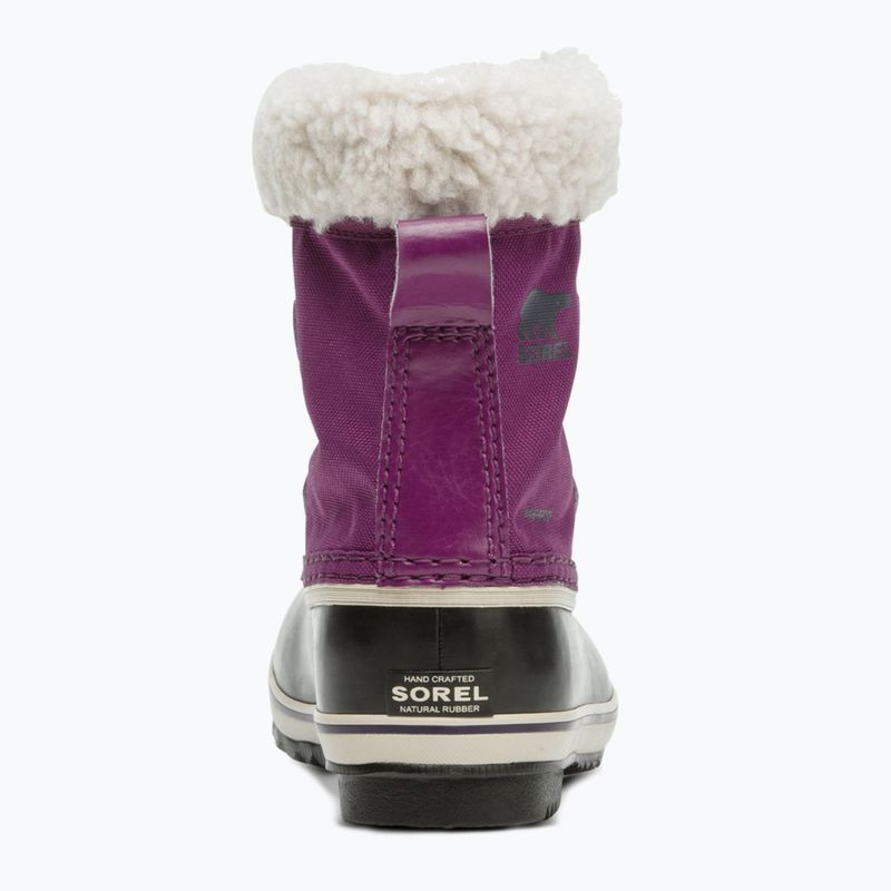 Śniegowce dziecięce Sorel Yoot Pac Nylon Wp wild iris/dark plum 3