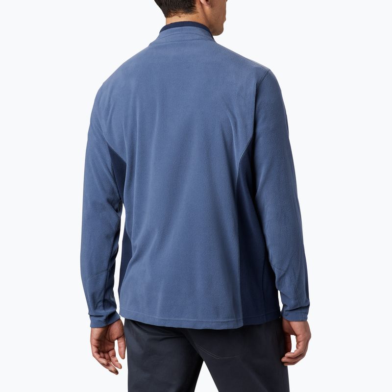 Bluza polarowa męska Columbia Klamath Range II HZ dark mountain / collegiate navy 2