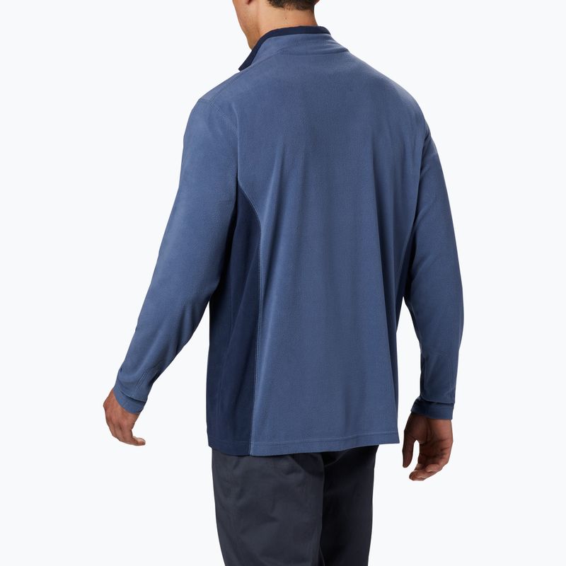 Bluza polarowa męska Columbia Klamath Range II HZ dark mountain / collegiate navy 4