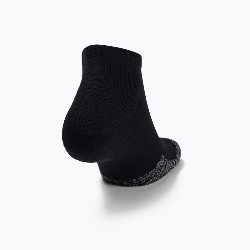 Skarpety Under Armour Heatgear Low Cut 3 pary black/black/steel 7