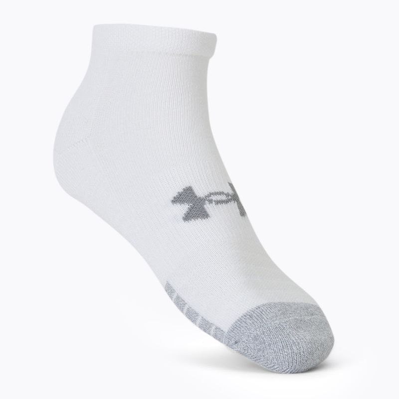 Skarpety Under Armour Heatgear Low Cut 3 pary steel/white/white 5