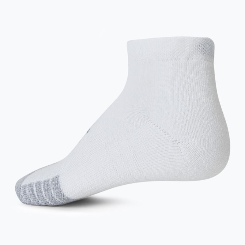Skarpety Under Armour Heatgear Low Cut 3 pary steel/white/white 6