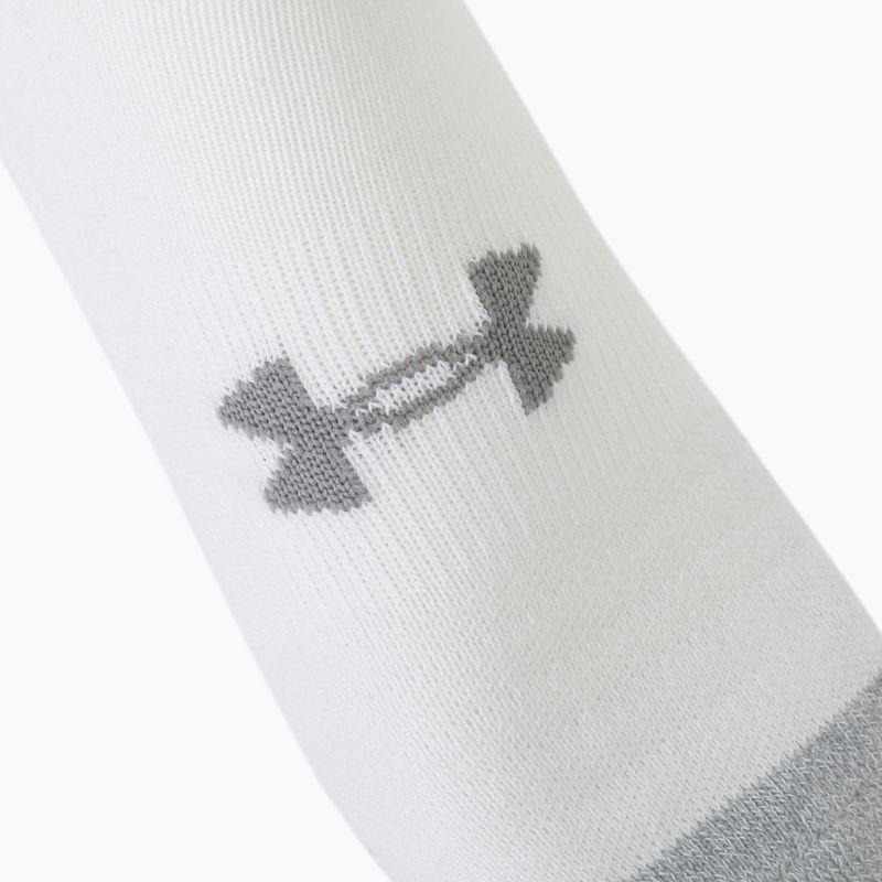 Skarpety Under Armour Heatgear Low Cut 3 pary steel/white/white 7