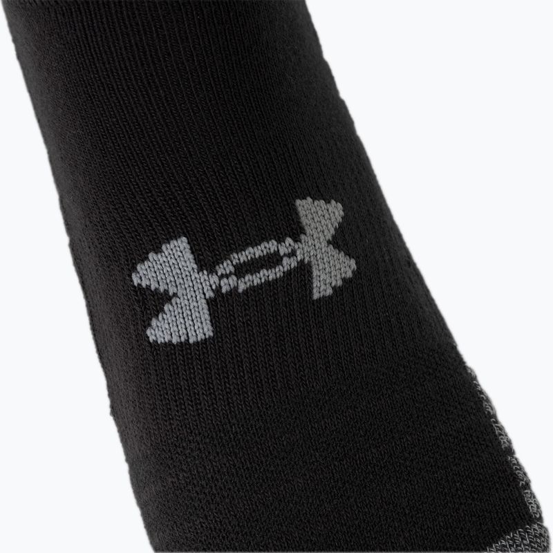 Skarpety Under Armour UA Heatgear No Show 3 pary black/black/steel 4