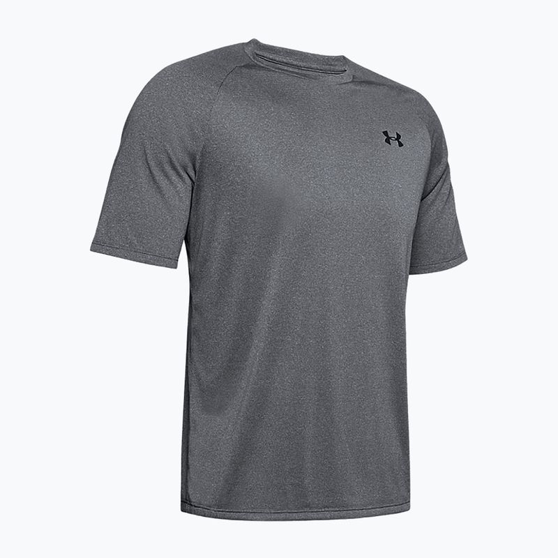 Koszulka treningowa męska Under Armour UA Tech 2.0 Tee Novelty pitch gray/black 2
