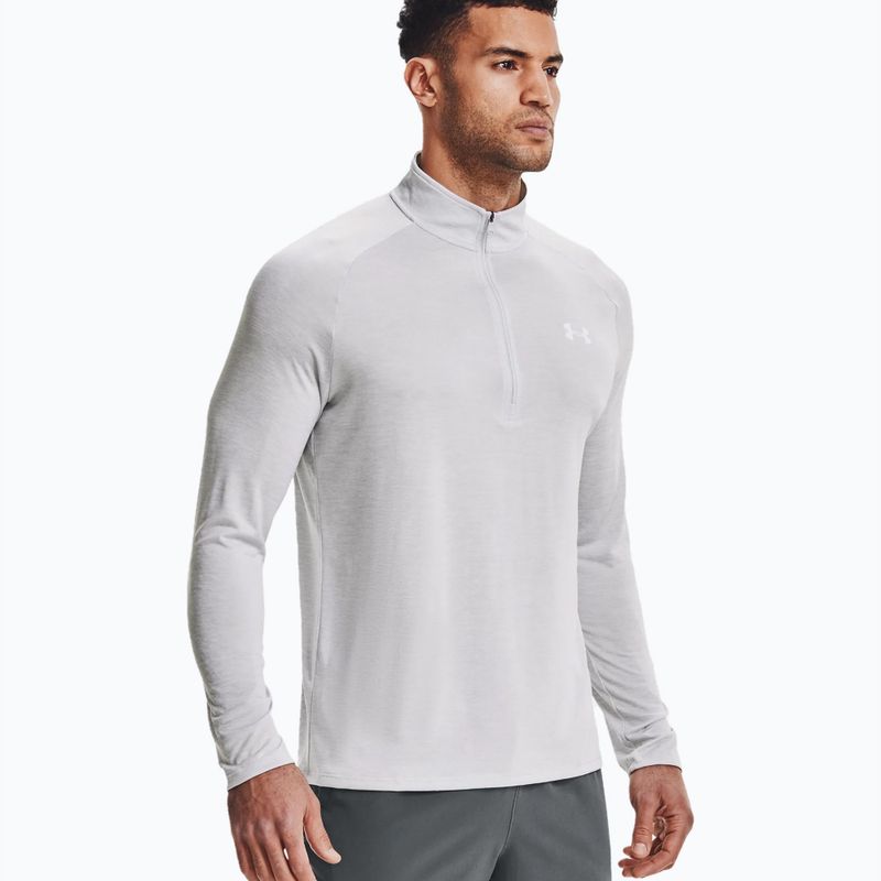 Bluza męska Under Armour Tech 2.0 1/2 Zip halo gray/white 7