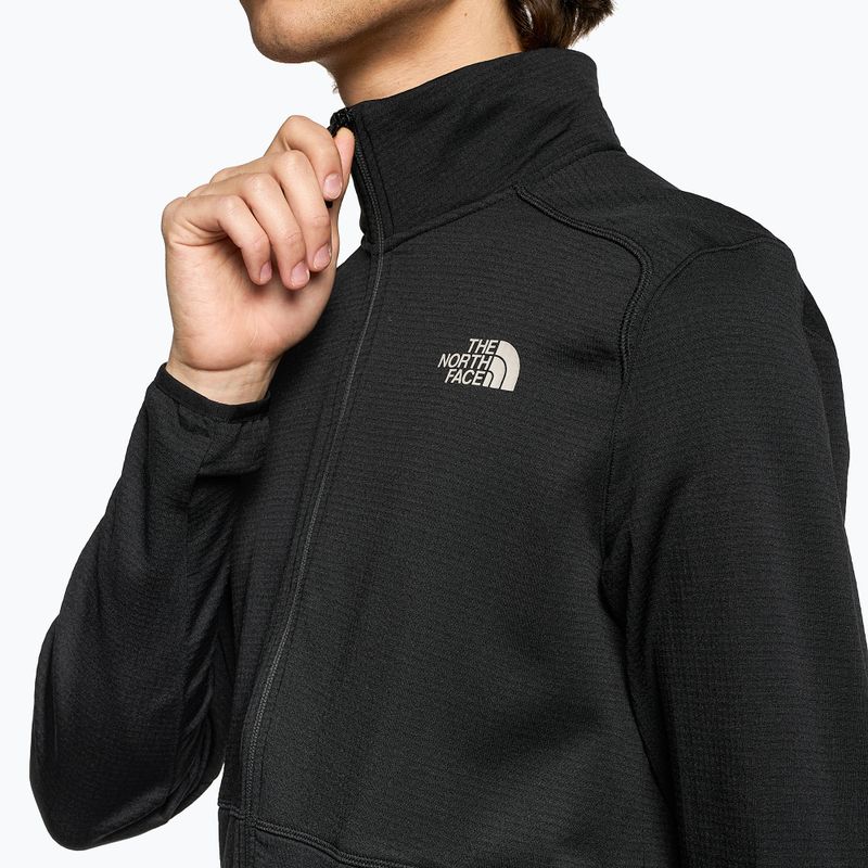 Bluza trekkingowa męska The North Face Quest FZ black 4