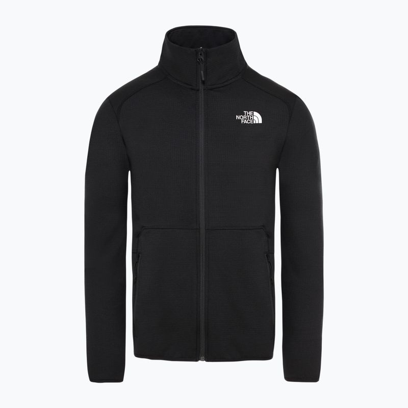 Bluza trekkingowa męska The North Face Quest FZ black 5