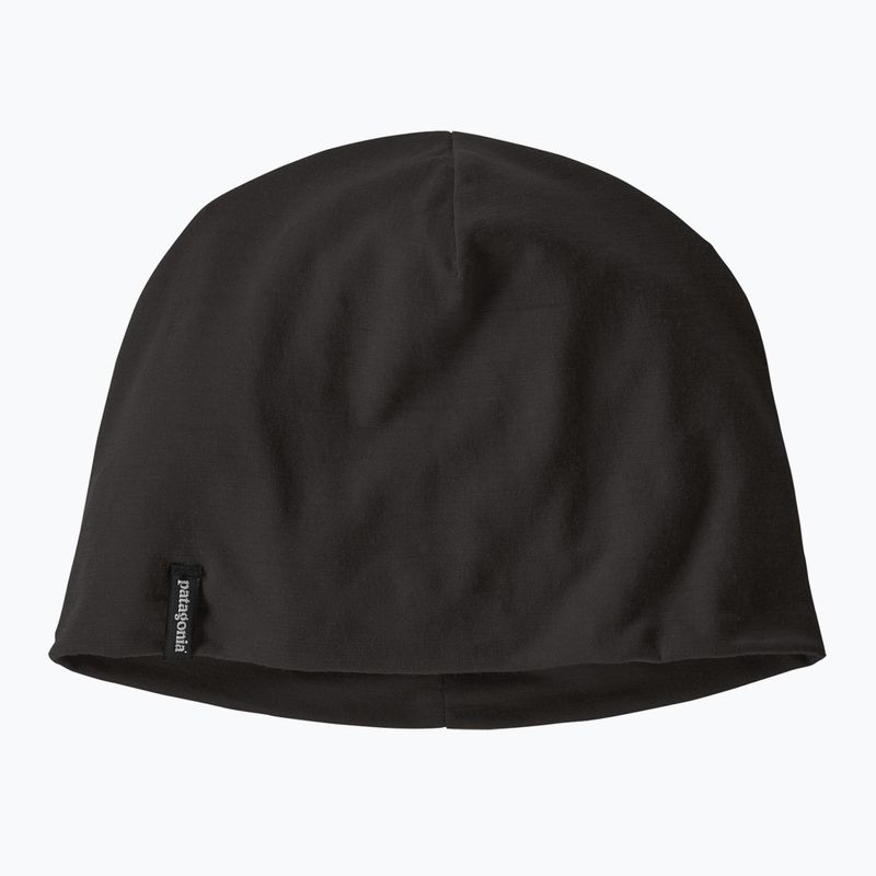 Czapka zimowa Patagonia Overlook Merino Wool Liner Beanie black