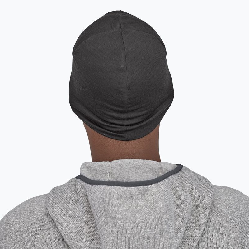 Czapka zimowa Patagonia Overlook Merino Wool Liner Beanie black 3