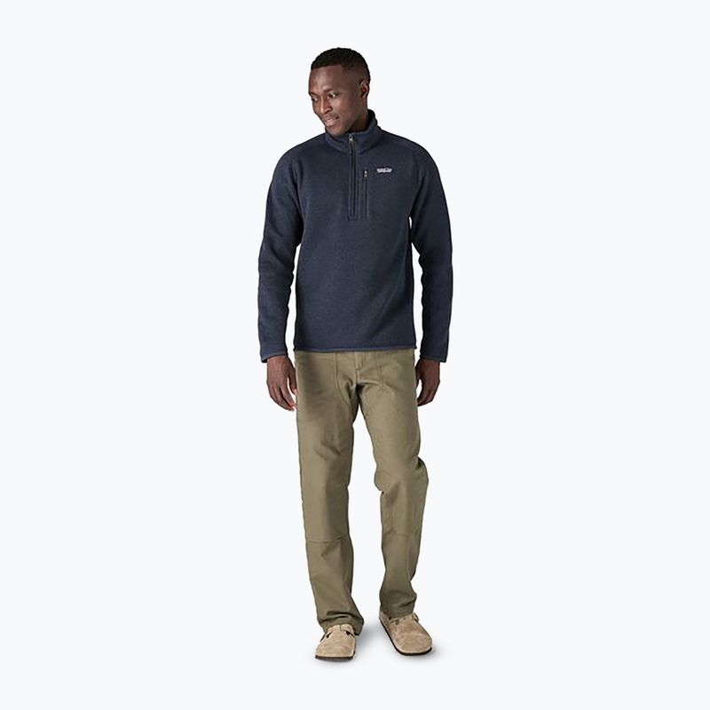 Bluza polarowa męska Patagonia Better Sweater 1/4 Zip new navy 2