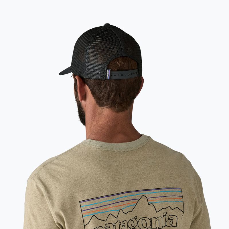Czapka z daszkiem Patagonia P-6 Logo LoPro Trucker black 6