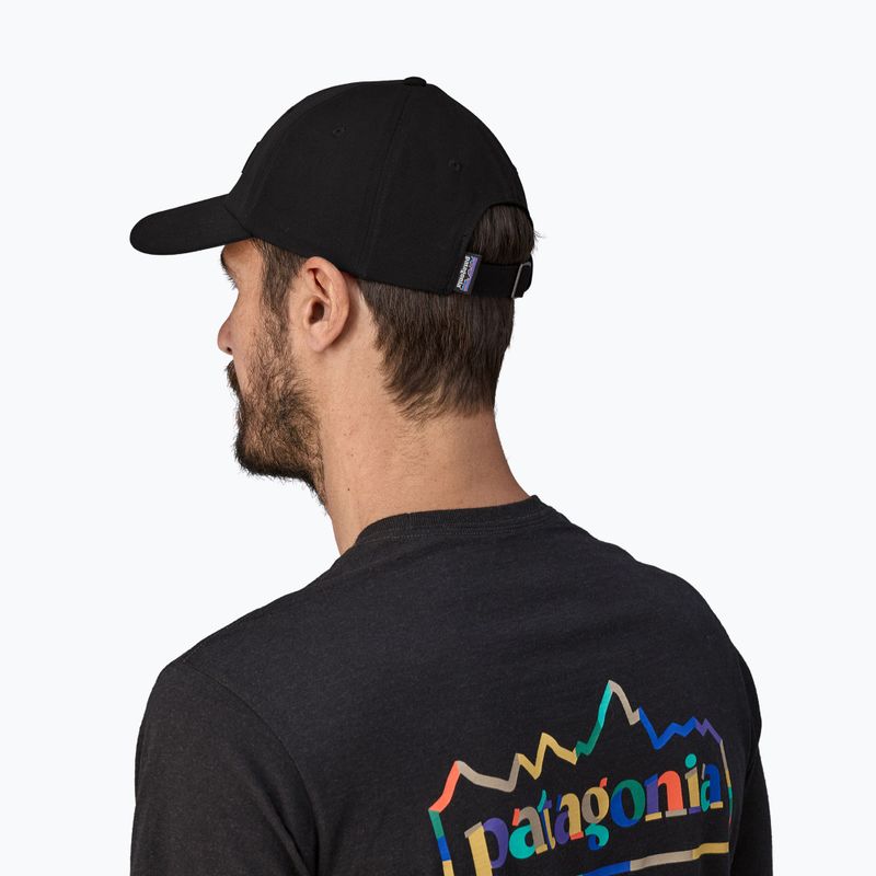 Czapka z daszkiem Patagonia P-6 Label Trad black 4