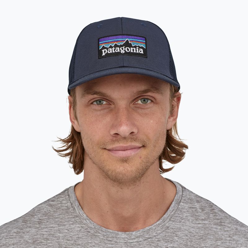 Czapka z daszkiem Patagonia P-6 Logo Trucker navy blue 3
