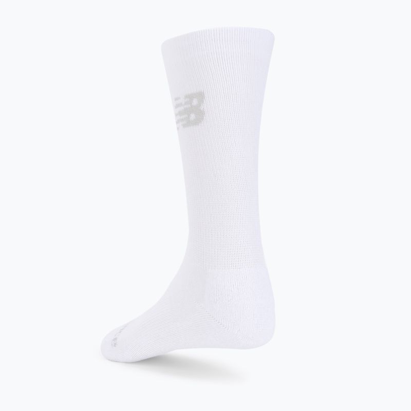 Skarpety New Balance Performance Cotton Cushioned Crew 3 pary white 2