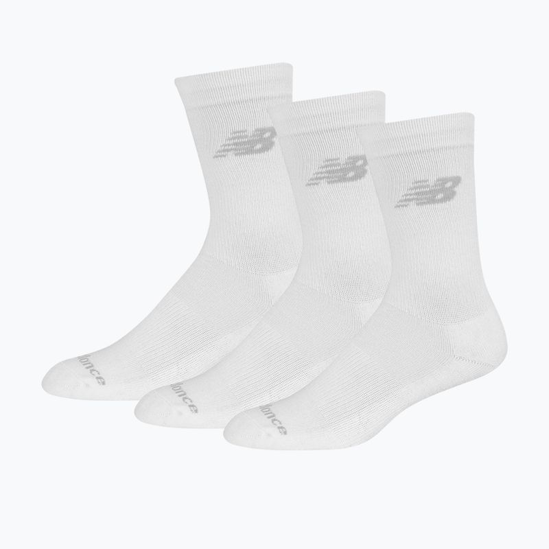 Skarpety New Balance Performance Cotton Cushioned Crew 3 pary white 5