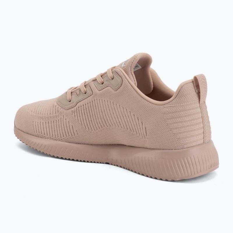 Buty damskie SKECHERS Bobs Sport Squad Tough Talk pink 3