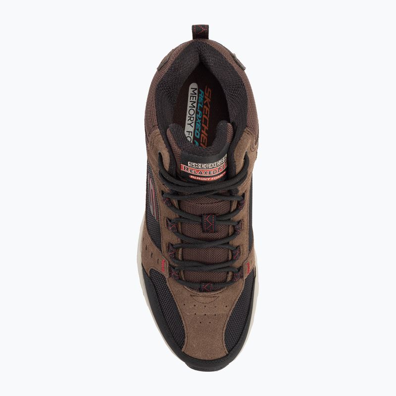 Buty męskie SKECHERS Oak Canyon Ironhide chocolate 6