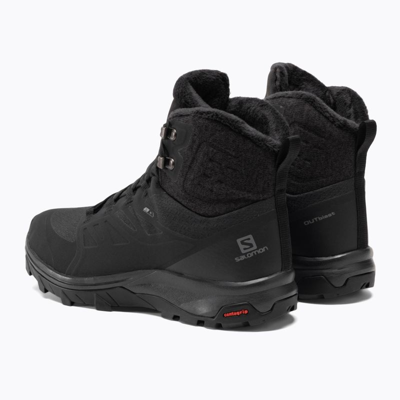 Buty zimowe damskie Salomon Outblast TS CSWP black 3