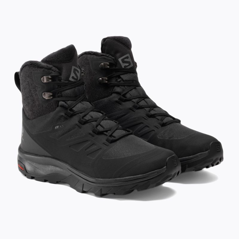 Buty zimowe damskie Salomon Outblast TS CSWP black 4