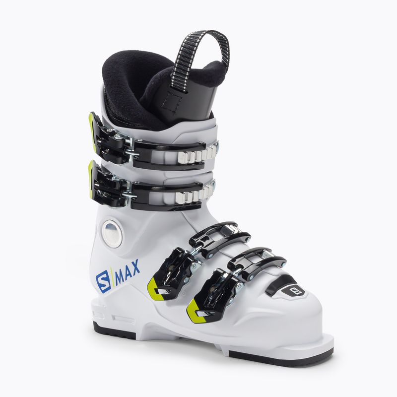 Buty narciarskie dziecięce Salomon S/Max 60T M Jr white/acid/green
