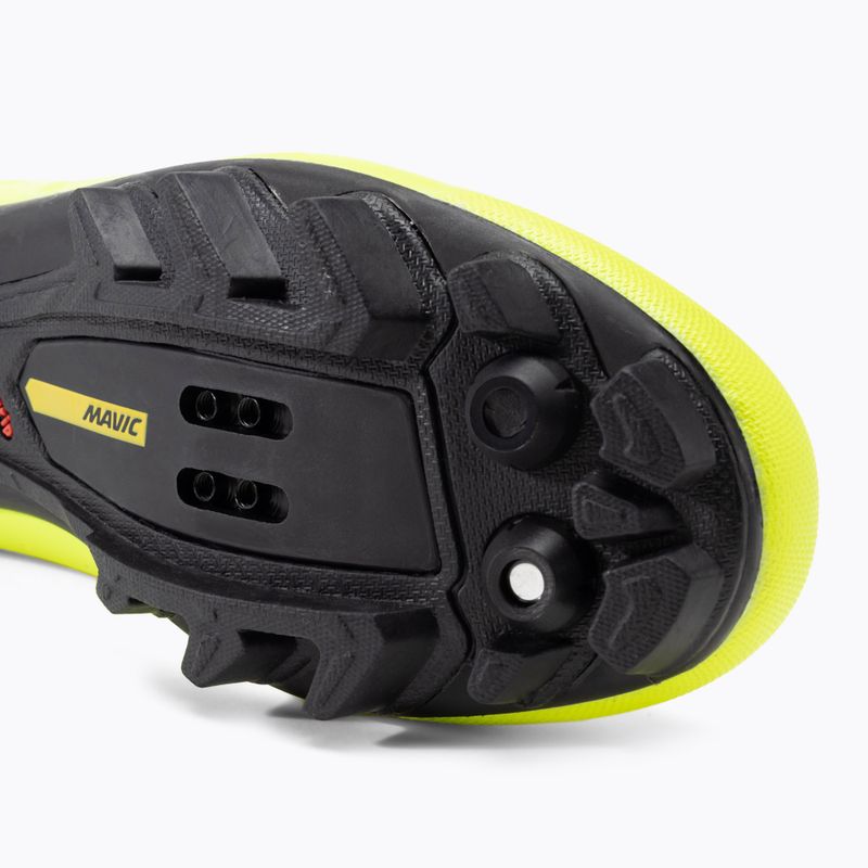 Buty rowerowe MTB męskie Mavic Tretry Crossmax Boa safety yellow/safety yellow/black 7