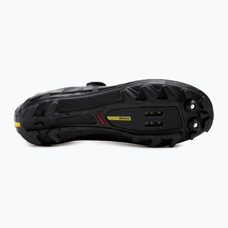 Buty rowerowe MTB męskie Mavic Tretry Crossmax Boa black/black/black 5