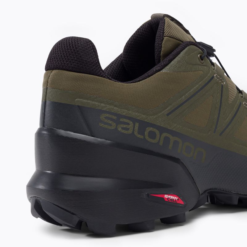 Buty do biegania męskie Salomon Speedcross 5 Wide grape leaf/black 8