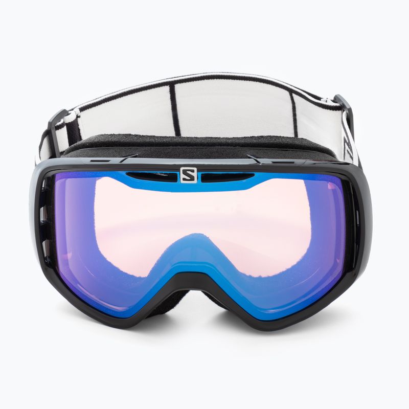 Gogle narciarskie Salomon Aksium Photo black/aw blue 2