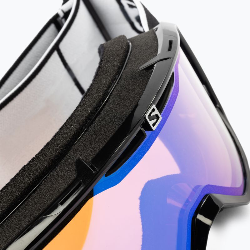 Gogle narciarskie Salomon Aksium Photo black/aw blue 5