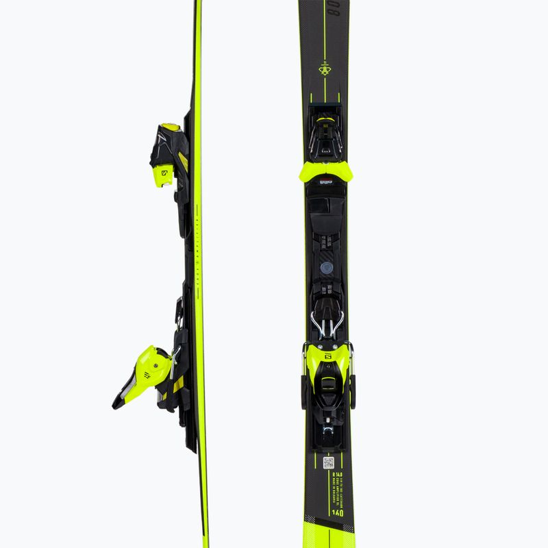 Narty zjazdowe Salomon S/Max 8 + wiązania M11 GW black/yellow 4