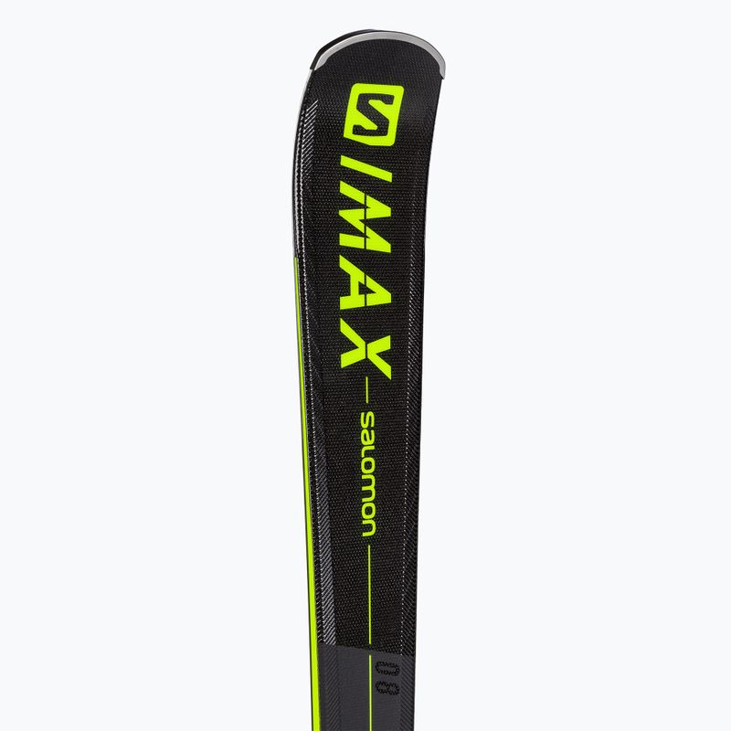 Narty zjazdowe Salomon S/Max 8 + wiązania M11 GW black/yellow 6