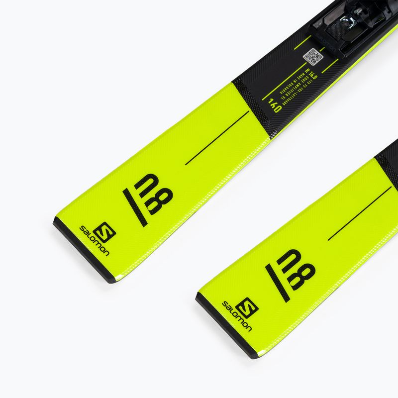 Narty zjazdowe Salomon S/Max 8 + wiązania M11 GW black/yellow 9