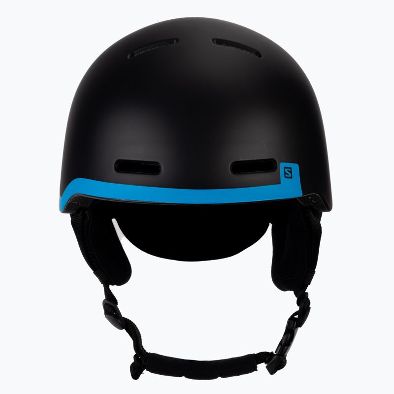 Kask narciarski dziecięcy Salomon Grom Jr black 2