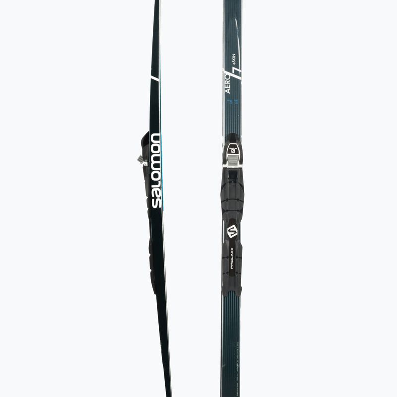 Narty biegowe Salomon Aero 7 Eskin + wiązania Prolink Access black/red 5
