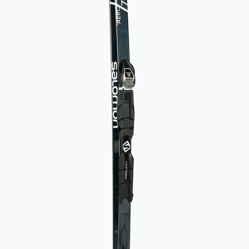 Narty biegowe Salomon Aero 7 Eskin + wiązania Prolink Access black/red 7