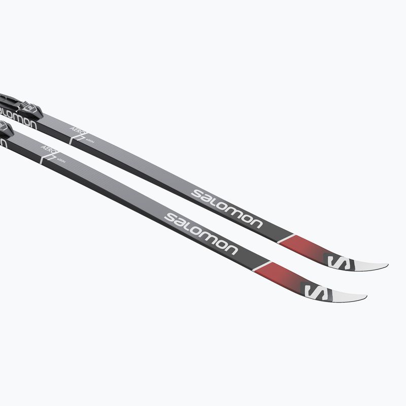 Narty biegowe Salomon Aero 7 Eskin + wiązania Prolink Access black/red 11