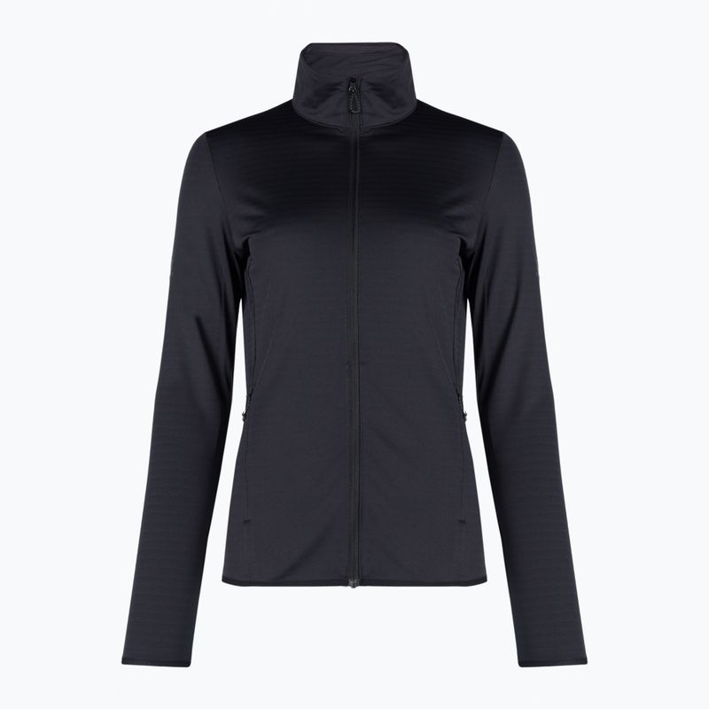 Bluza trekkingowa damska Salomon Outrack Full Zip Mid black
