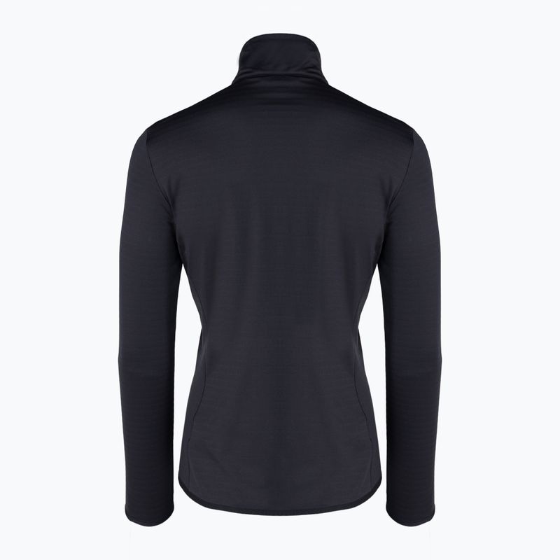 Bluza trekkingowa damska Salomon Outrack Full Zip Mid black 2