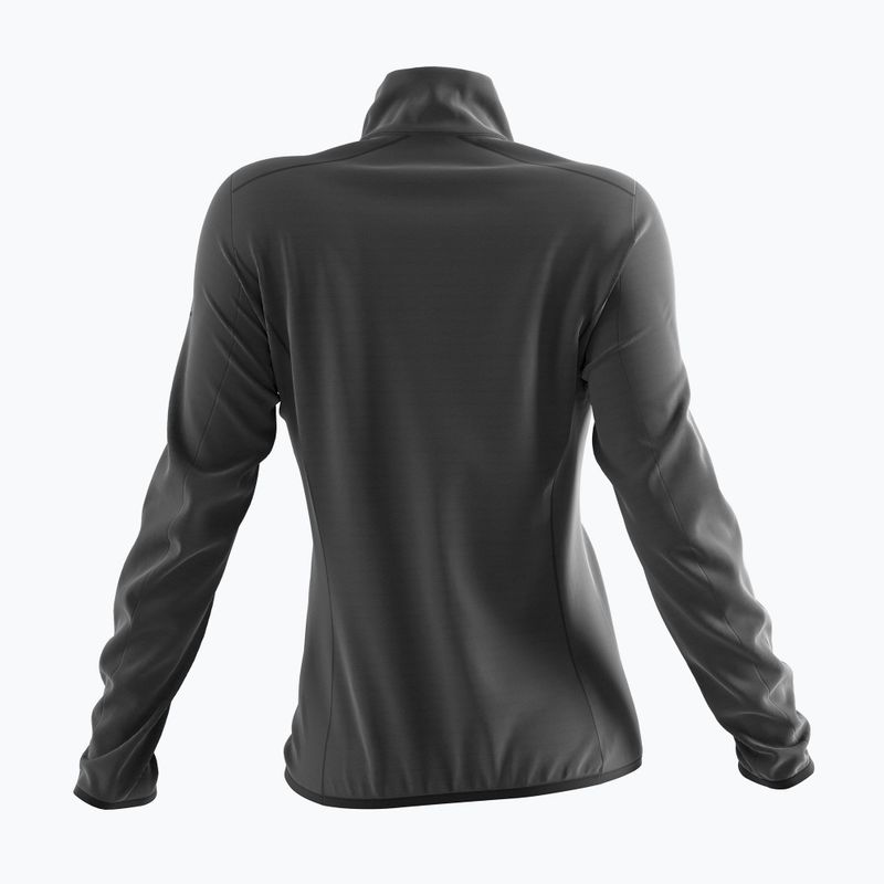 Bluza trekkingowa damska Salomon Outrack Full Zip Mid black 6